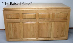 Raised Panel Communion Table Baptistry